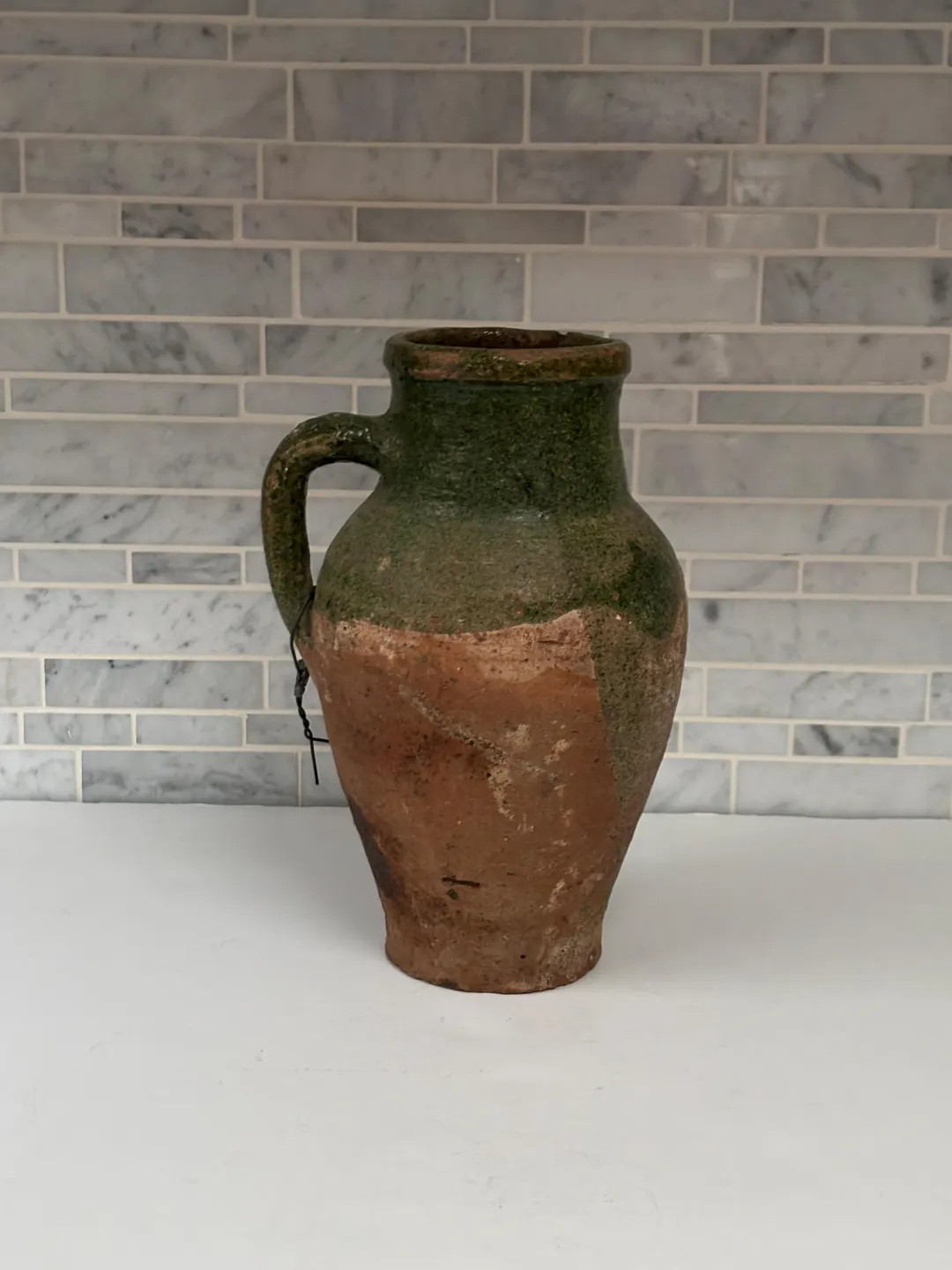 Antique Terracotta Vase, Vintage Pottery Clay Pot - Etsy | Etsy (US)