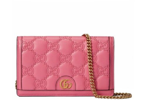 GG Matelassé chain wallet | Gucci (US)