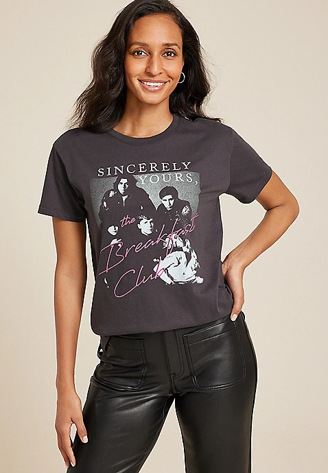 The Breakfast Club Relaxed Fit Graphic Tee | Maurices