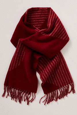 TBCo Oversized Fringe Scarf | Anthropologie (US)