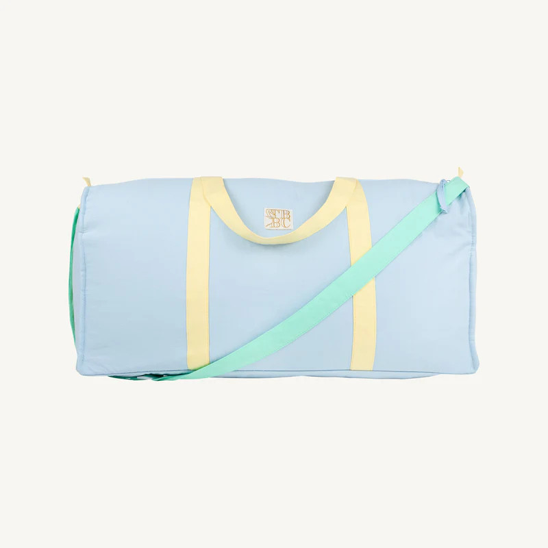 Logan's Long Weekend Bag - Buckhead Blue, Sea Island Seafoam, and Lake | The Beaufort Bonnet Company