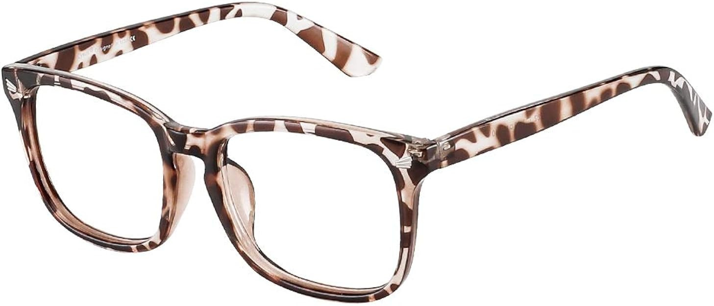 Cyxus Blue Light Blocking Glasses Square Computer Eyewear Clear Lens Eyeglasses Frame | Amazon (US)