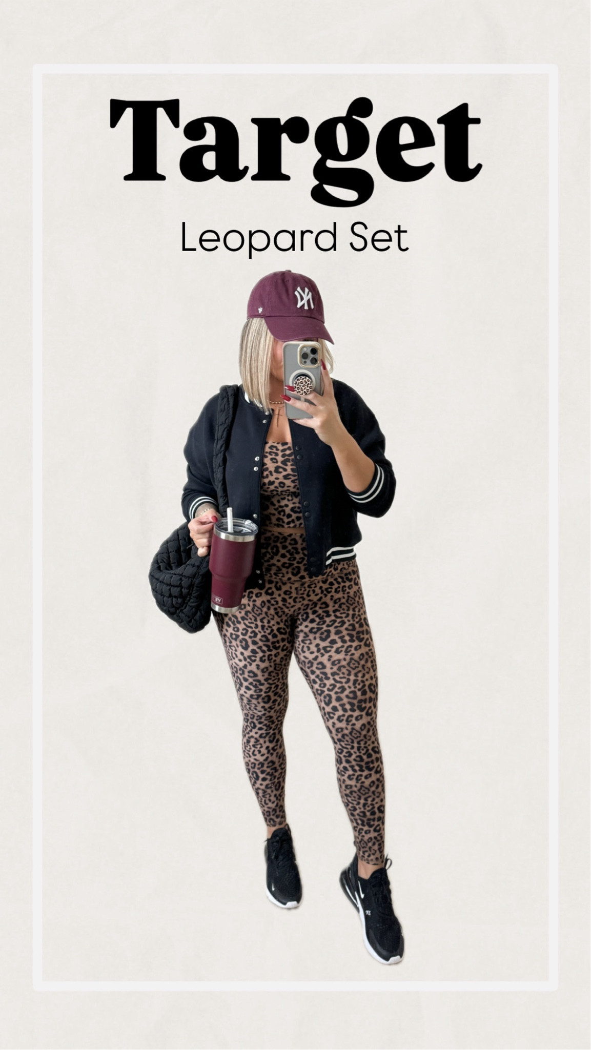 Size L legging & jacket 
Bra xl 


#LTKActive #LTKStyleTip #LTKMidsize