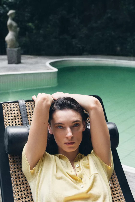 FINE WOOL POLO SHIRT | Zara US