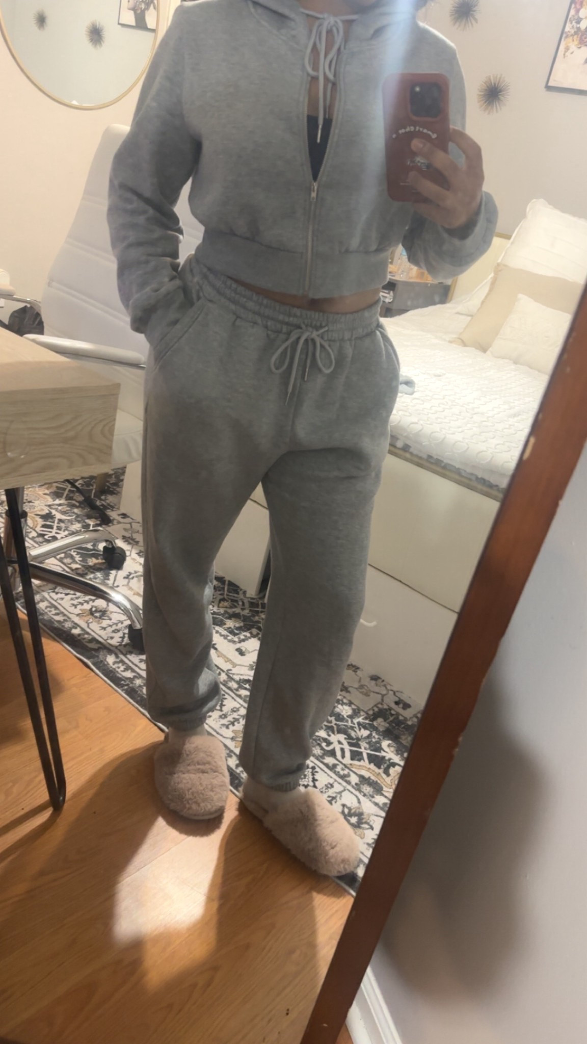 I’ve been lounging 🩶

#ootd #loungewear 

#LTKFindsUnder50 #LTKActive #LTKFindsUnder100