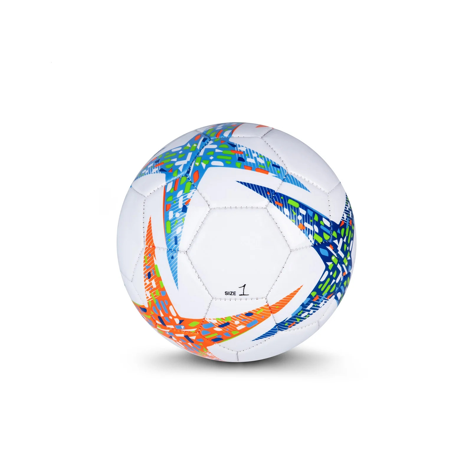Athletic Works 6-inch Mini Size 1 Recreational Soccer Ball, Blue/Orange | Walmart (US)