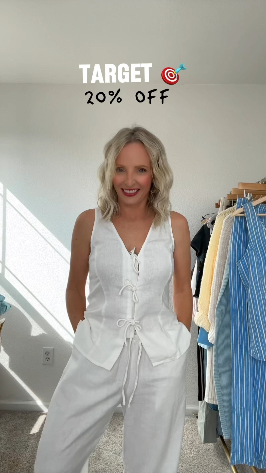 🎯 SALE ALERT ~ on my FAVORITE set EVER!!

Top: Small 
Bottoms: Medium

Target | Target style | Easter outfit | Spring outfit | Spring style | two piece set



#LTKTravel #LTKSaleAlert #LTKOver40