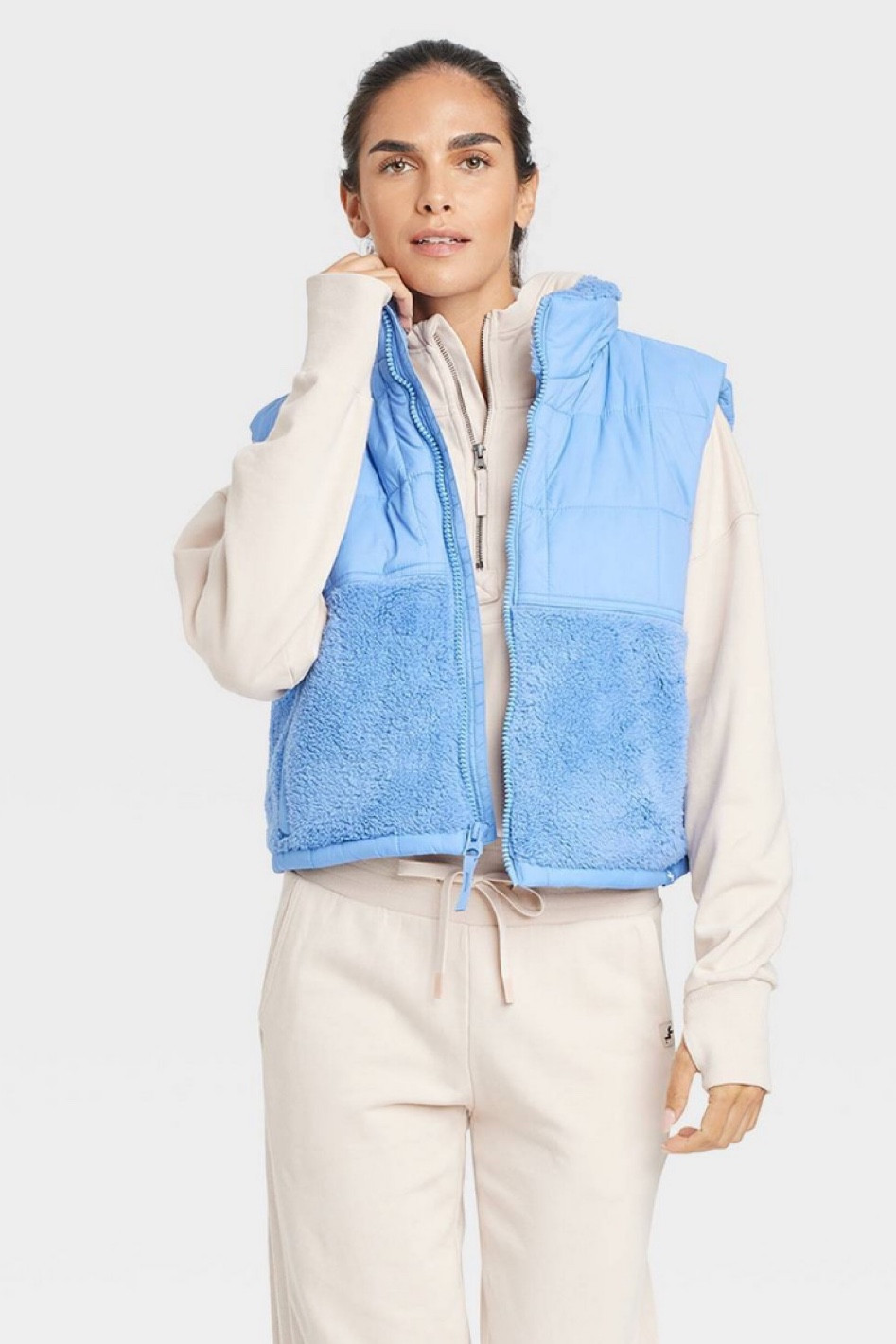 Throw this vest on over athleisure, a tank and jeans, or over your workout clothes. Comes in 3 colors! Also linked my other fall comfy faves 

Vest, fall, workout, casual, target, target style, target finds

#LTKU #LTKFindsUnder50 #LTKFitness