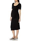 Amazon Essentials Women's Maternity Short-Sleeve Dress, Black, XX-Large | Amazon (US)