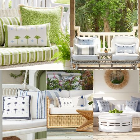 Sunbrella acrylic fabrics, water-proof, mildew, mold and UV resistant, check out our handpicked coastal chic outdoor pillows that will elevate any backyard. Now up to 30% off at Serena&Lily. 

#LTKsalealert #LTKGiftGuide #LTKhome