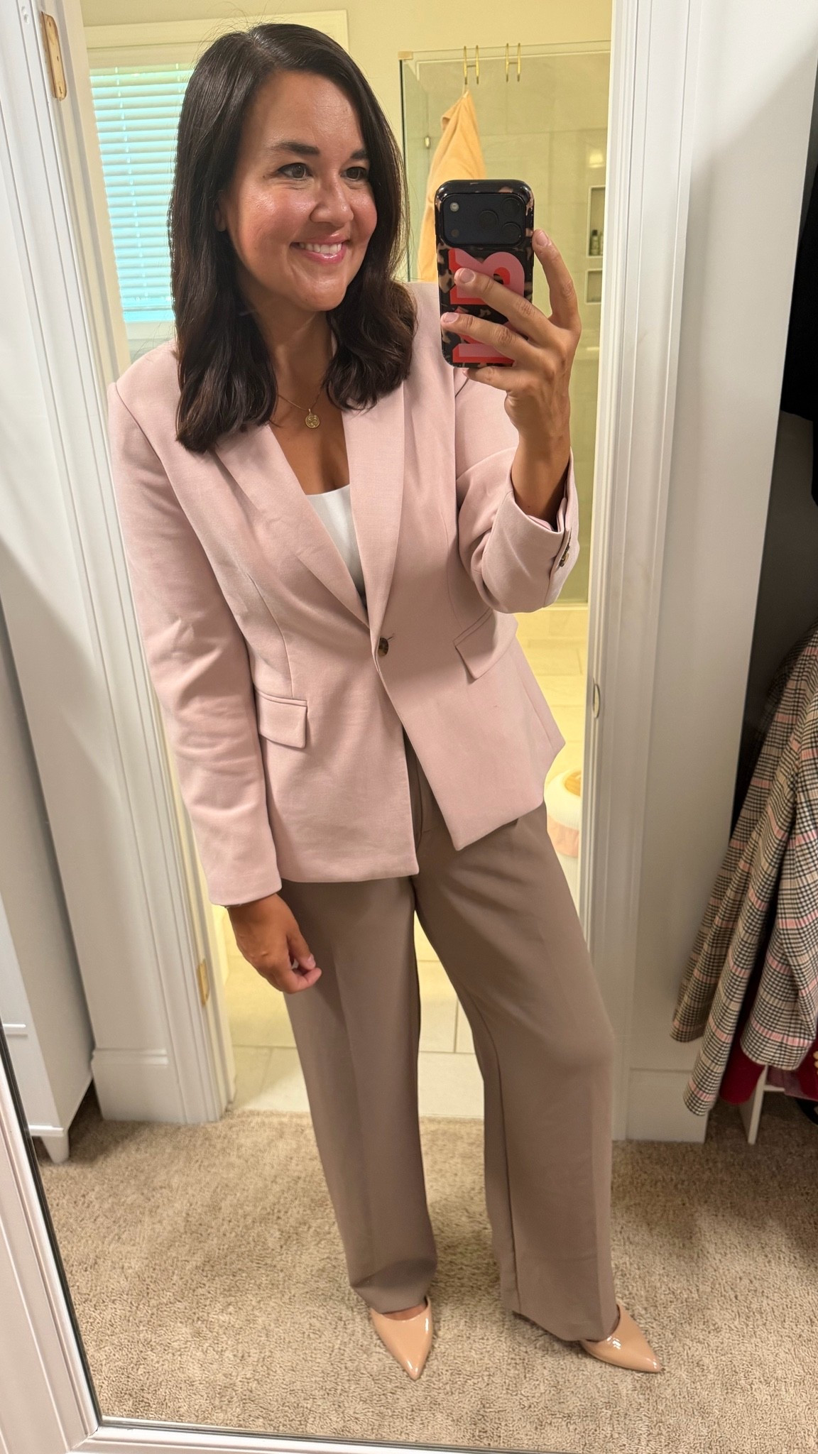 Love these LOFT pants so much! Pants - 8 Tall, Blazer - 10 Regular

#LTKOver40 #LTKMidsize #LTKWorkwear