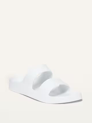 Solid-Color EVA Double-Strap Slide Sandals for Women | Old Navy (US)