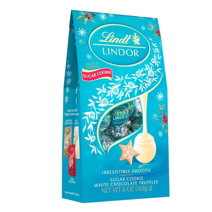 Lindor Holiday Sugar Cookie Bag - 6oz | Target