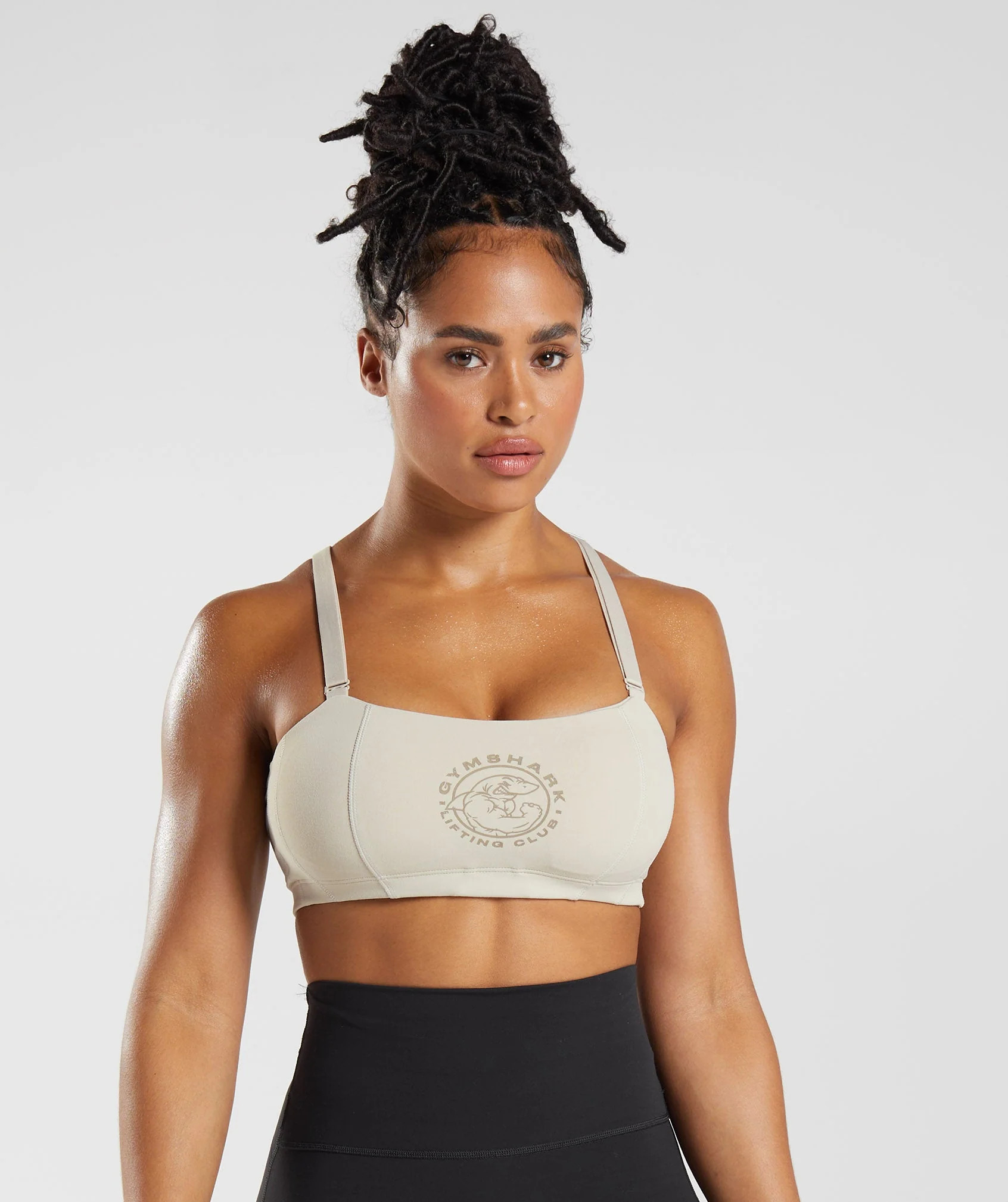Gymshark Legacy Sports Bra - Pebble Grey | Gymshark US