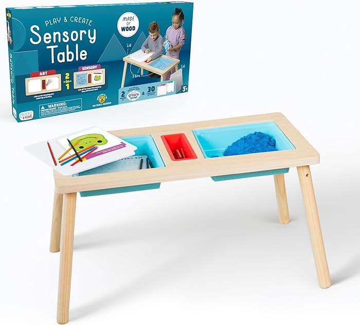 Chuckle & Roar - Play and Create Sensory Table - Indoor Mess Free Fun - Sensory and Tactile Engag... | Amazon (US)