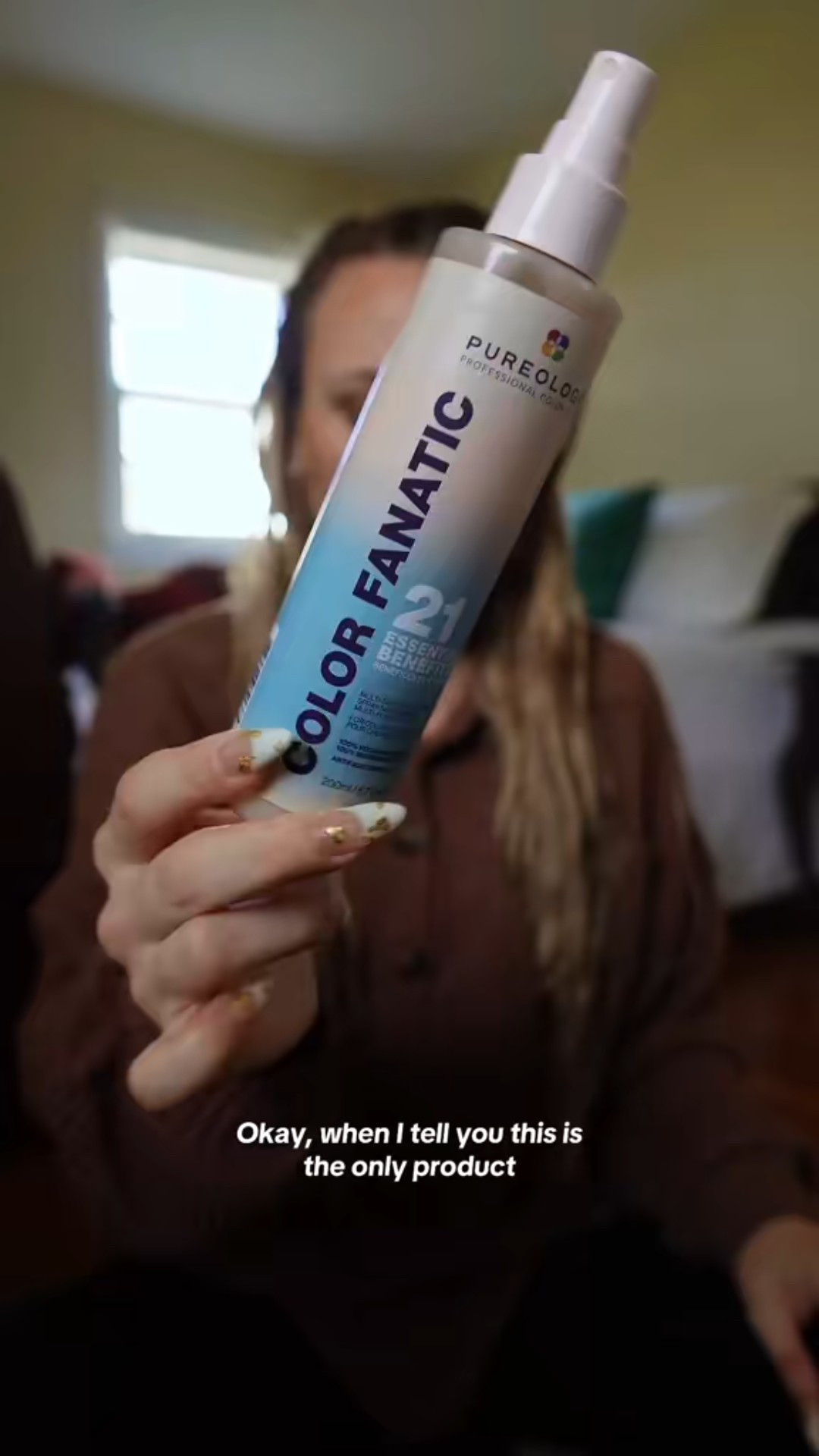 This Pureology 21 Benefit Spray does it all ✨ Detangles, smooths frizz, protects from heat, and adds shine in one step. A must-have for healthy, manageable hair.

#pureology #colorfanatic21 #haircaremusthaves #healthyhairroutine

#LTKBeauty #LTKgrwm #LTKFindsUnder50