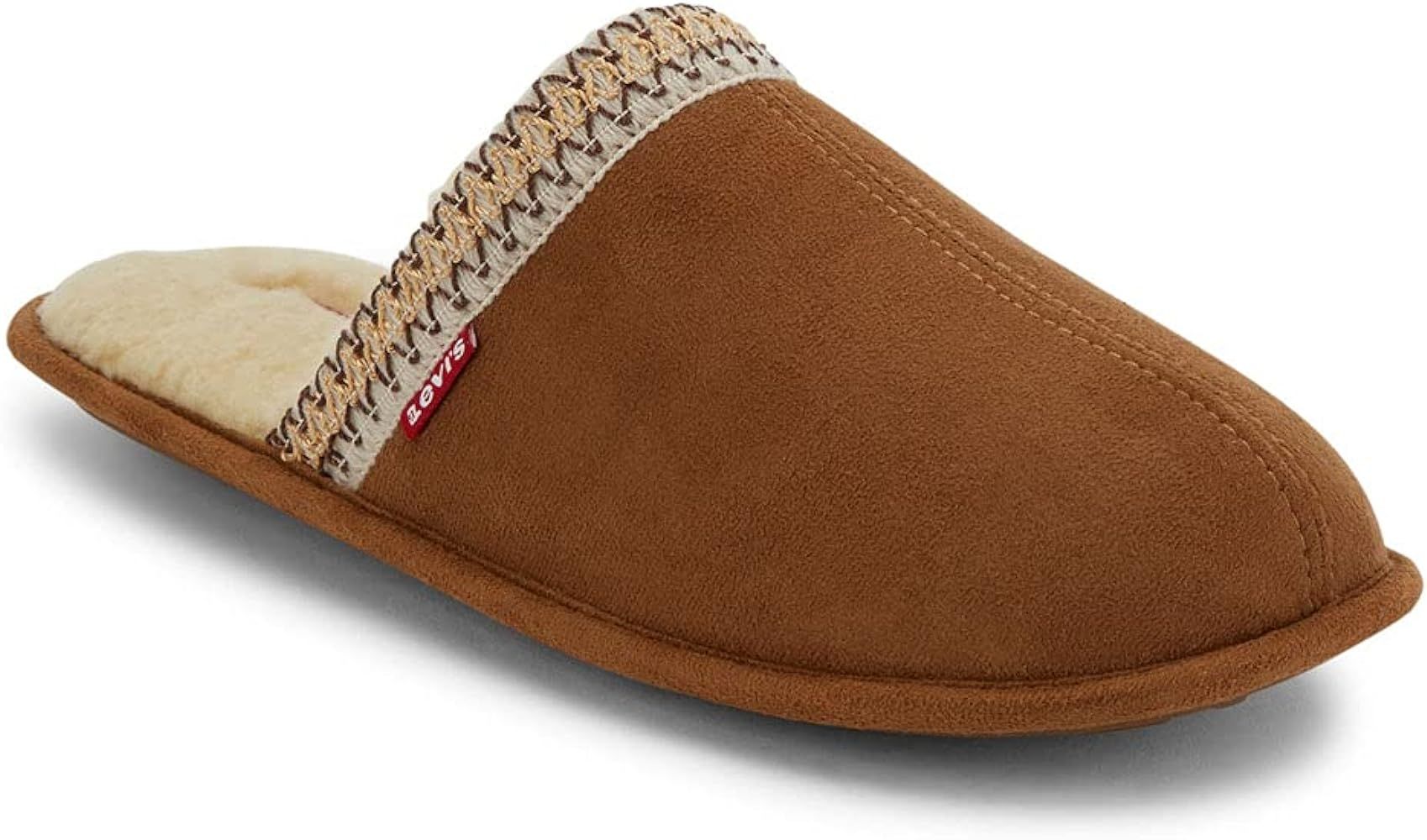Levi's Mens Camco Microsuede Scuff House Shoe Slippers | Amazon (US)