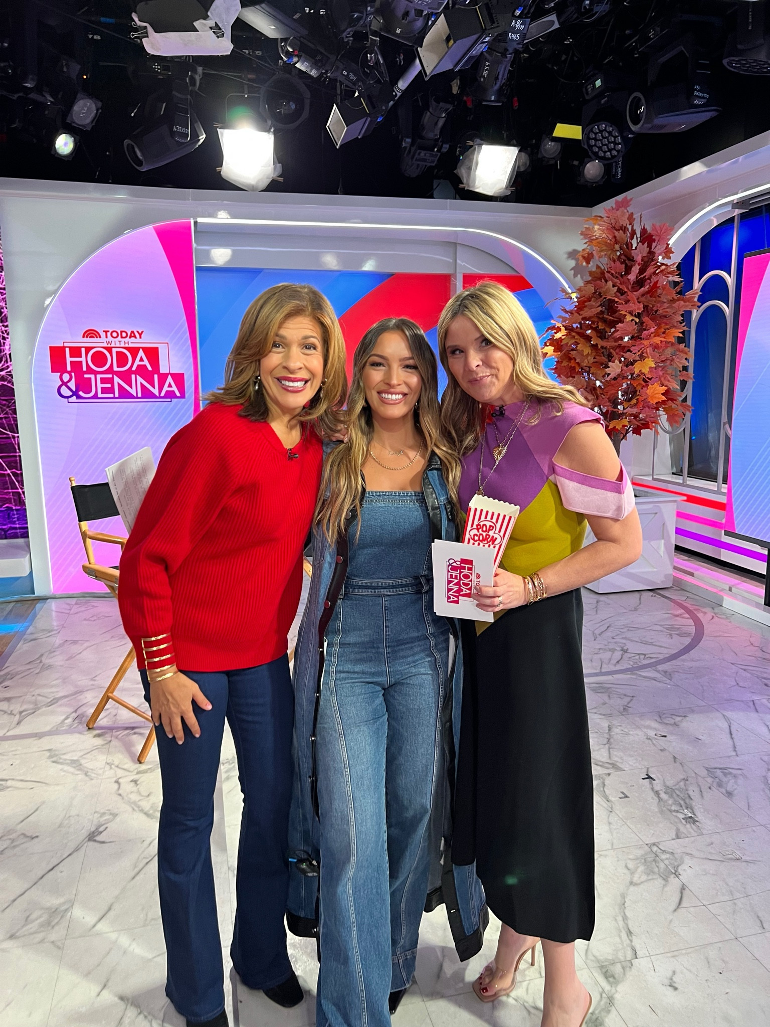 First time on today show and this jumpsuit/jacket combo was perfect! 
