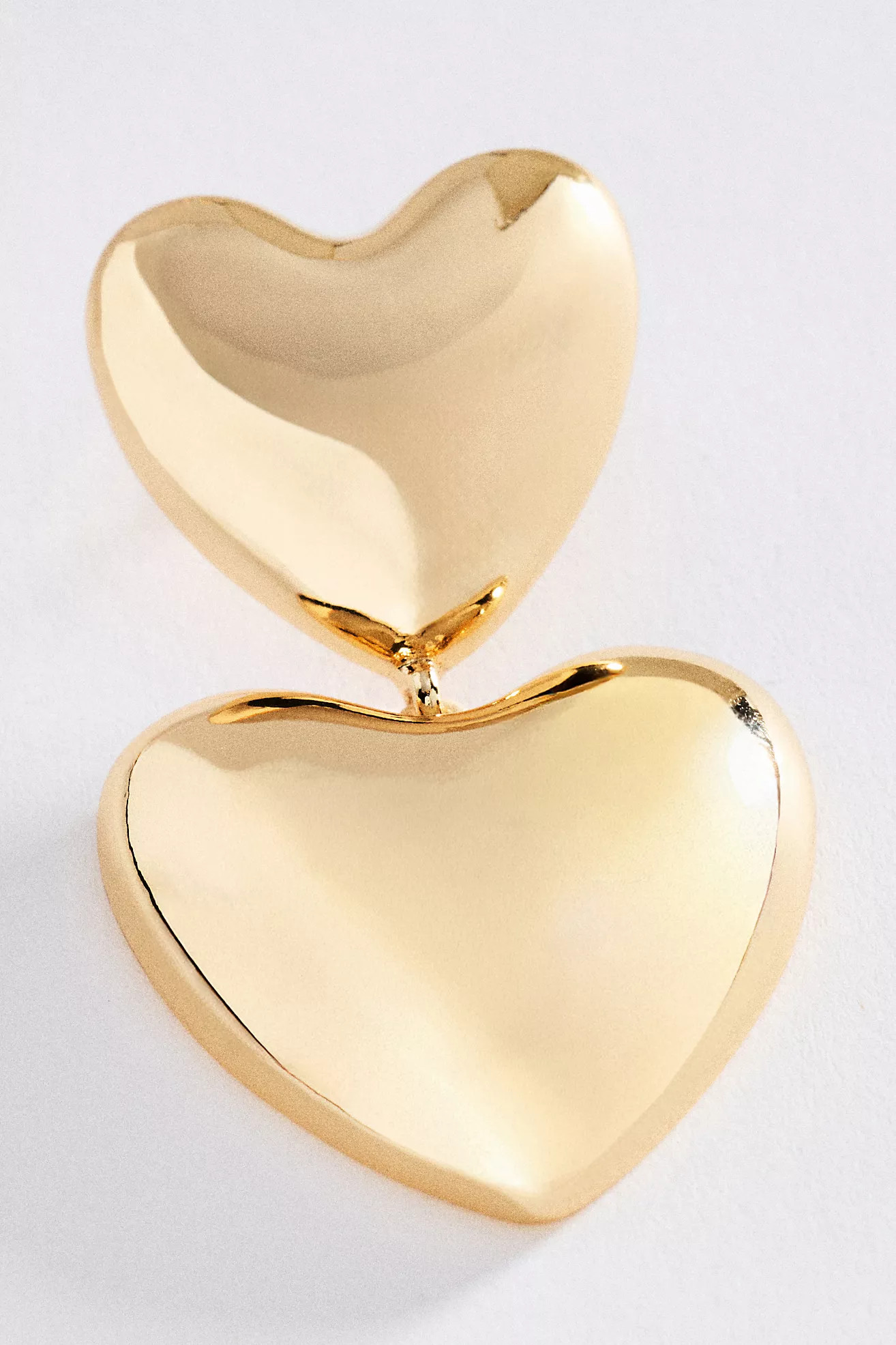 Double Heart Drop Earrings | Anthropologie (US)