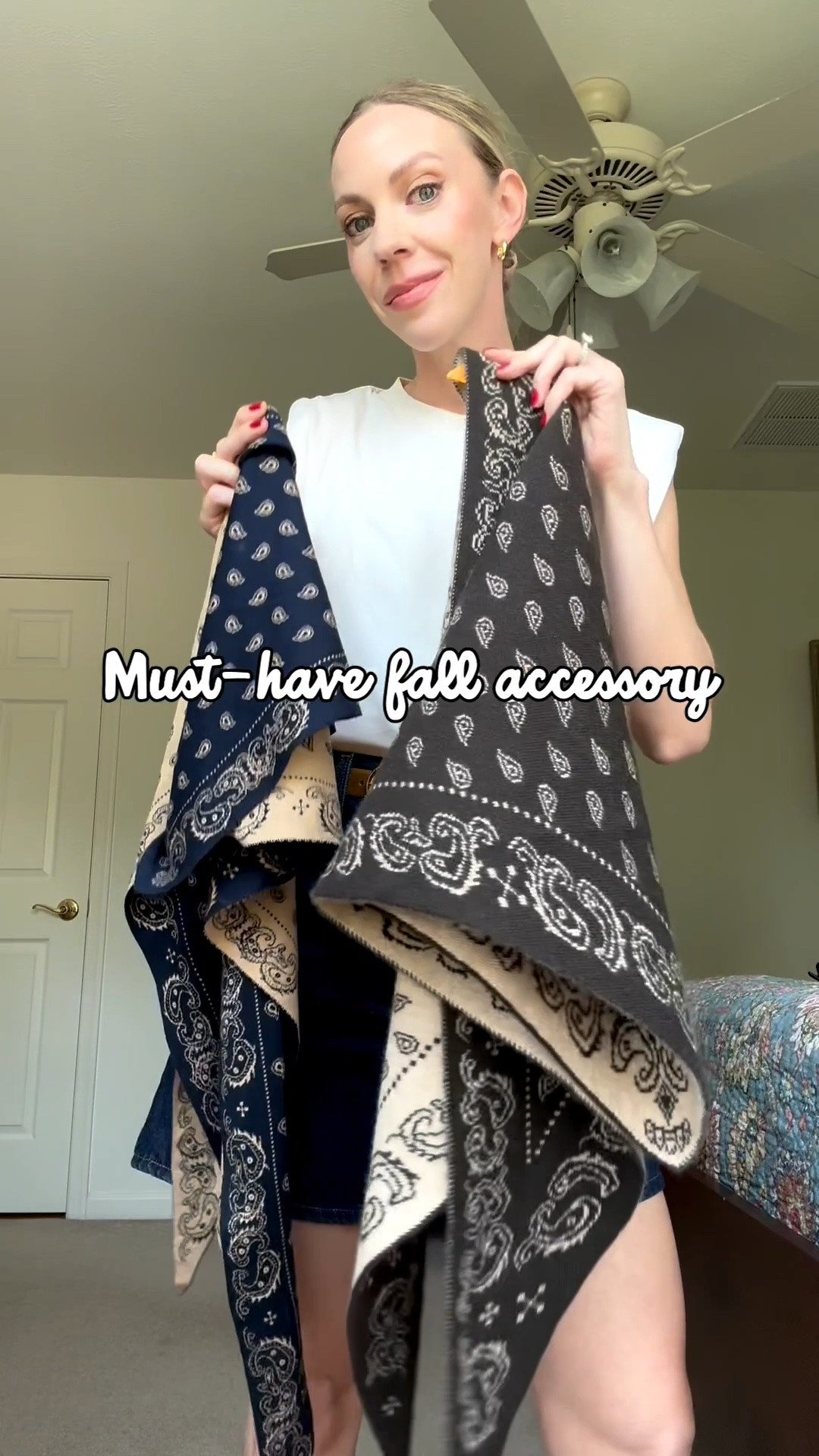 This bandana scarf is a must have for fall! Comes in a cotton/silk blend or cashmere - the triangular shape makes the styling possibilities endless and effortless 👏🏻

#LTKSeasonal #LTKOver40 #LTKNYFW