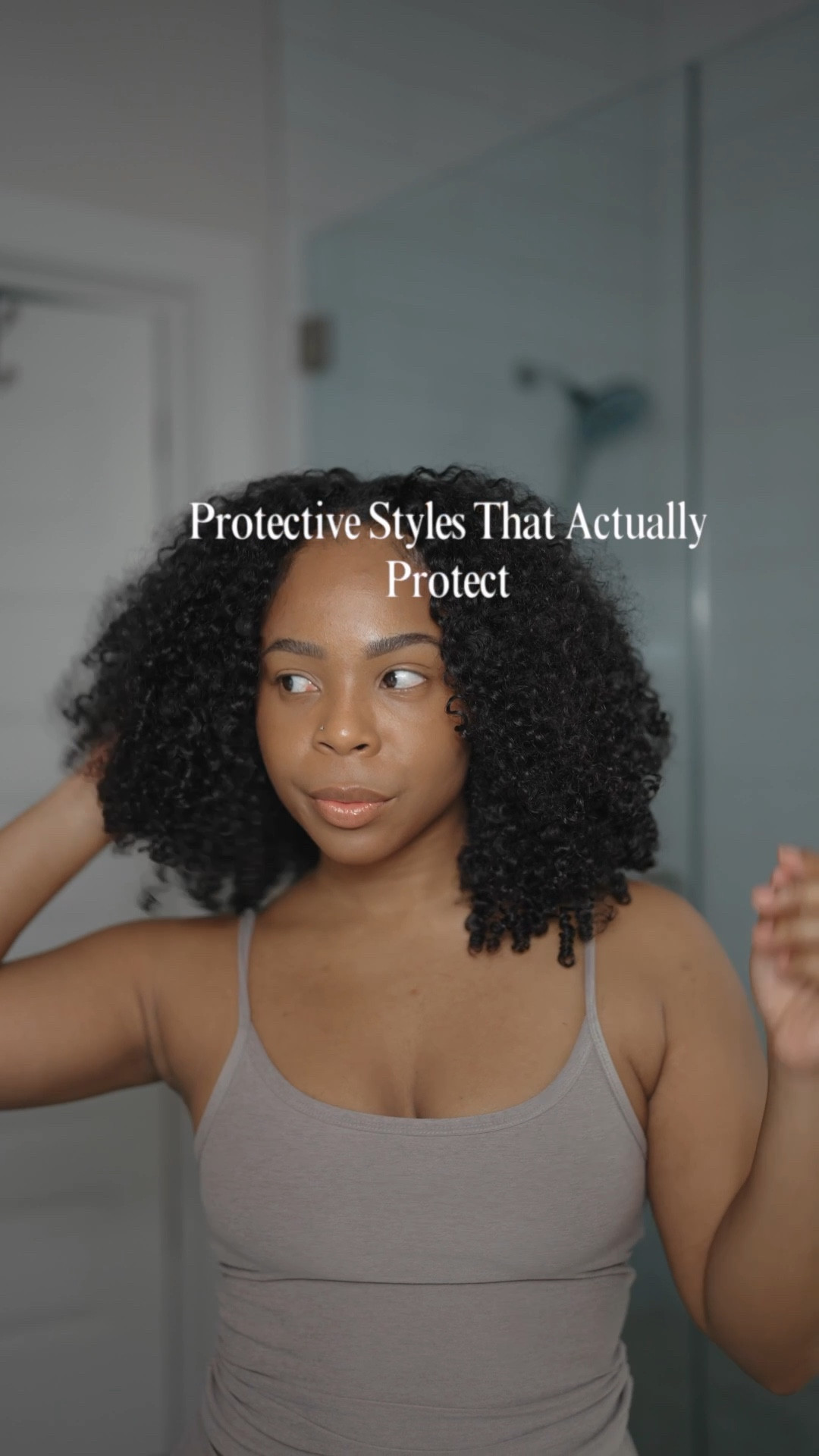 How I protect my 4C hair while working out five days a week !
 Braided underneath, rice water for strength, and Blue Magic to seal in hydration  because when the hair is damp, the cuticle is open and ready to absorb nutrients.
 Add a half-wig, and it’s a perfect balance of style and protection.
 Science + consistency = healthy hair ✨
 #4CHair #ProtectiveHairstyles #HealthyHairCare #WorkoutHair #SimoneSharice

#LTKGiftGuide #LTKCyberWeek #LTKFindsUnder100