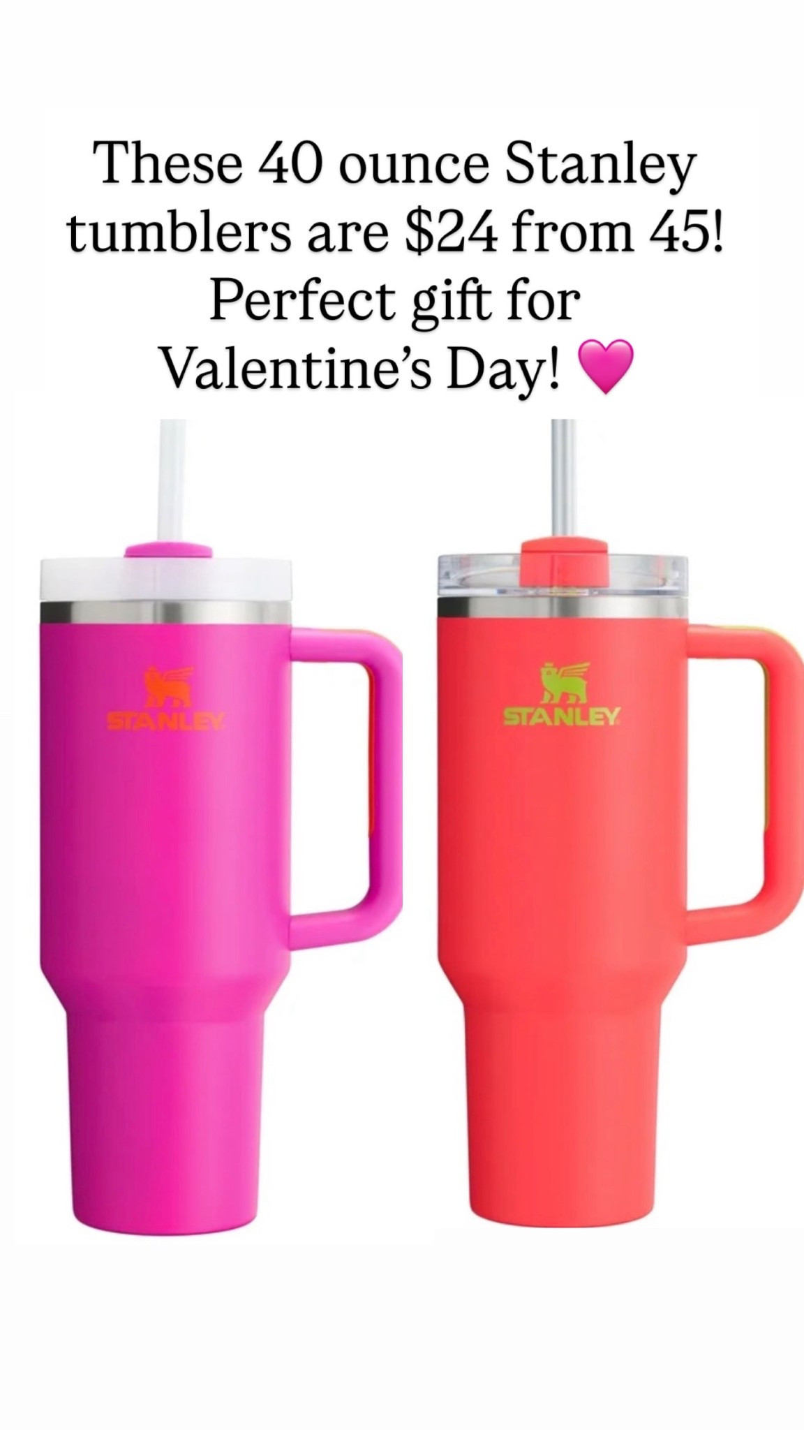 Stanley tumblers are $24 from $45 🩷

#LTKSaleAlert
