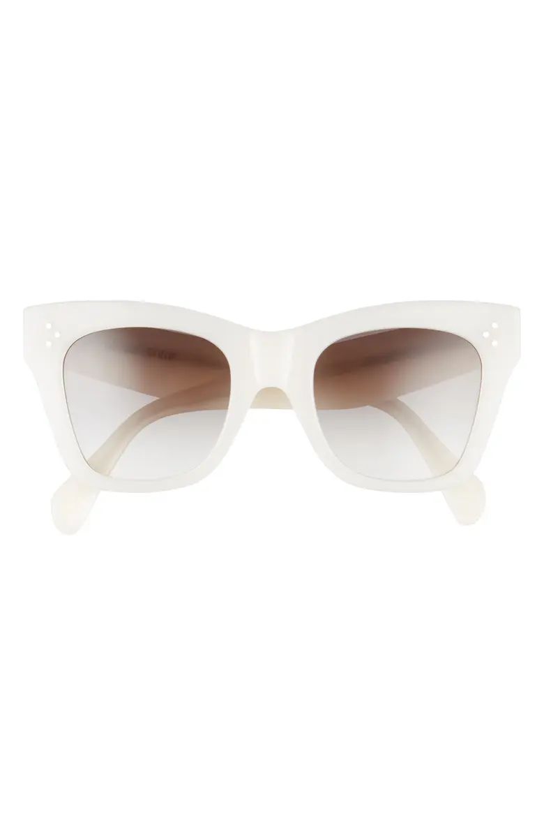 50mm Gradient Cat Eye Sunglasses | Nordstrom