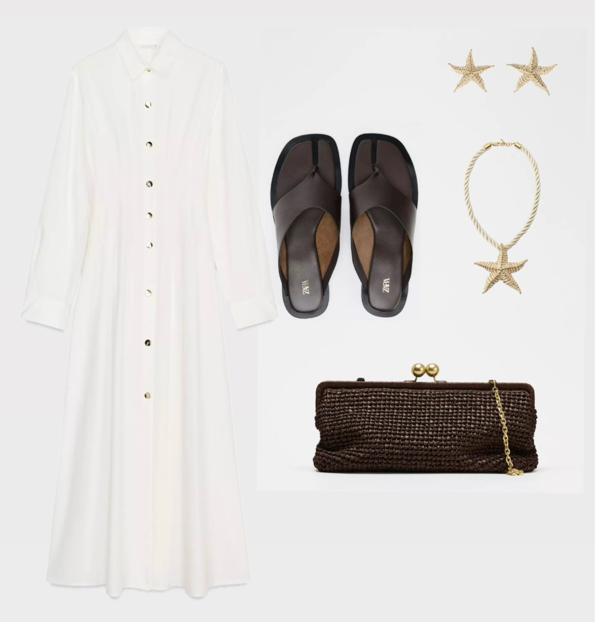 Summer holidays outfit 🌊🐚🦀🌴

Beach holiday White dress Clutch bag 

#LTKtravel #LTKsummer #LTKuk