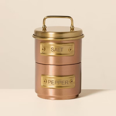 Salt and Pepper Holders Copper Finish - Hearth & Hand™ with Magnolia | Target