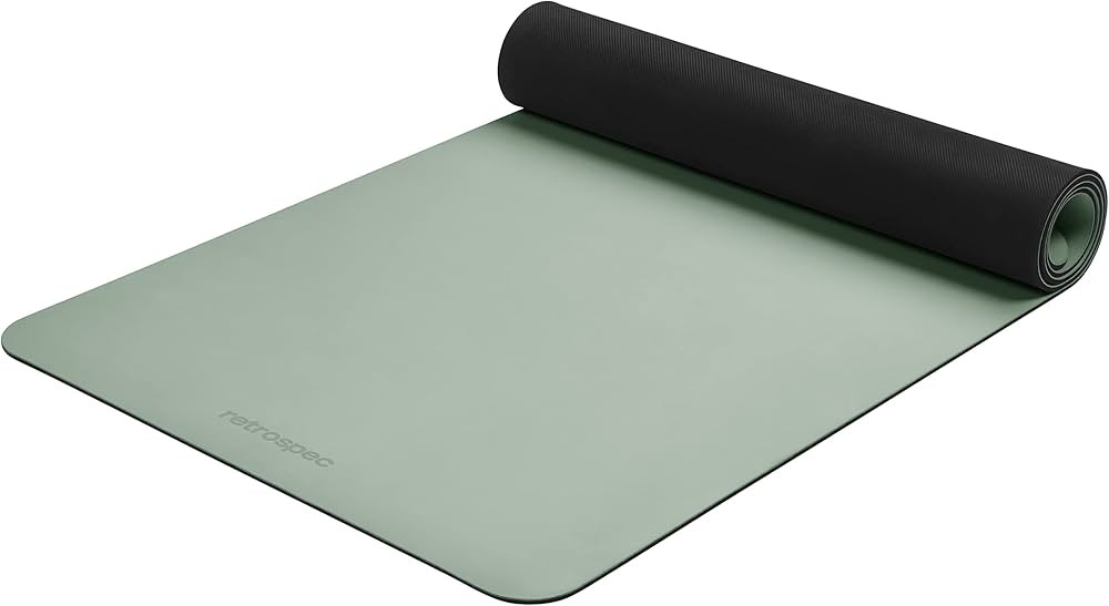 Amazon.com : Retrospec Laguna Yoga Mat for Women & Men - Thick, Non Slip Exercise Mat for Home Wo... | Amazon (US)