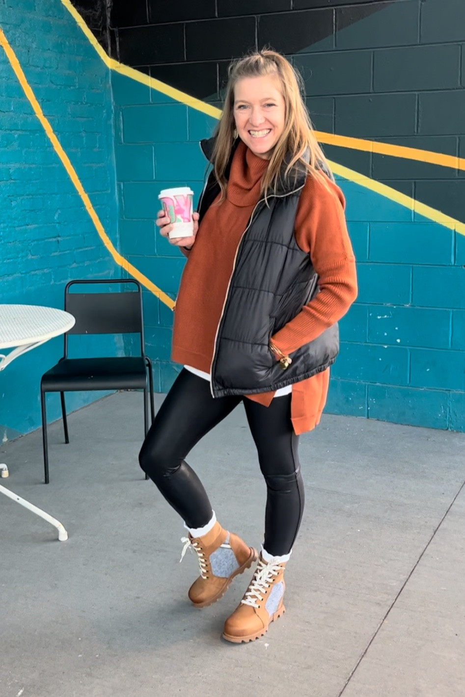 Enjoying a stroll through Fountain Square!  I am AMAZED how comfortable these shoes are and these leggings are AMAZING! 

#LTKunder100 #LTKshoecrush #LTKSeasonal
