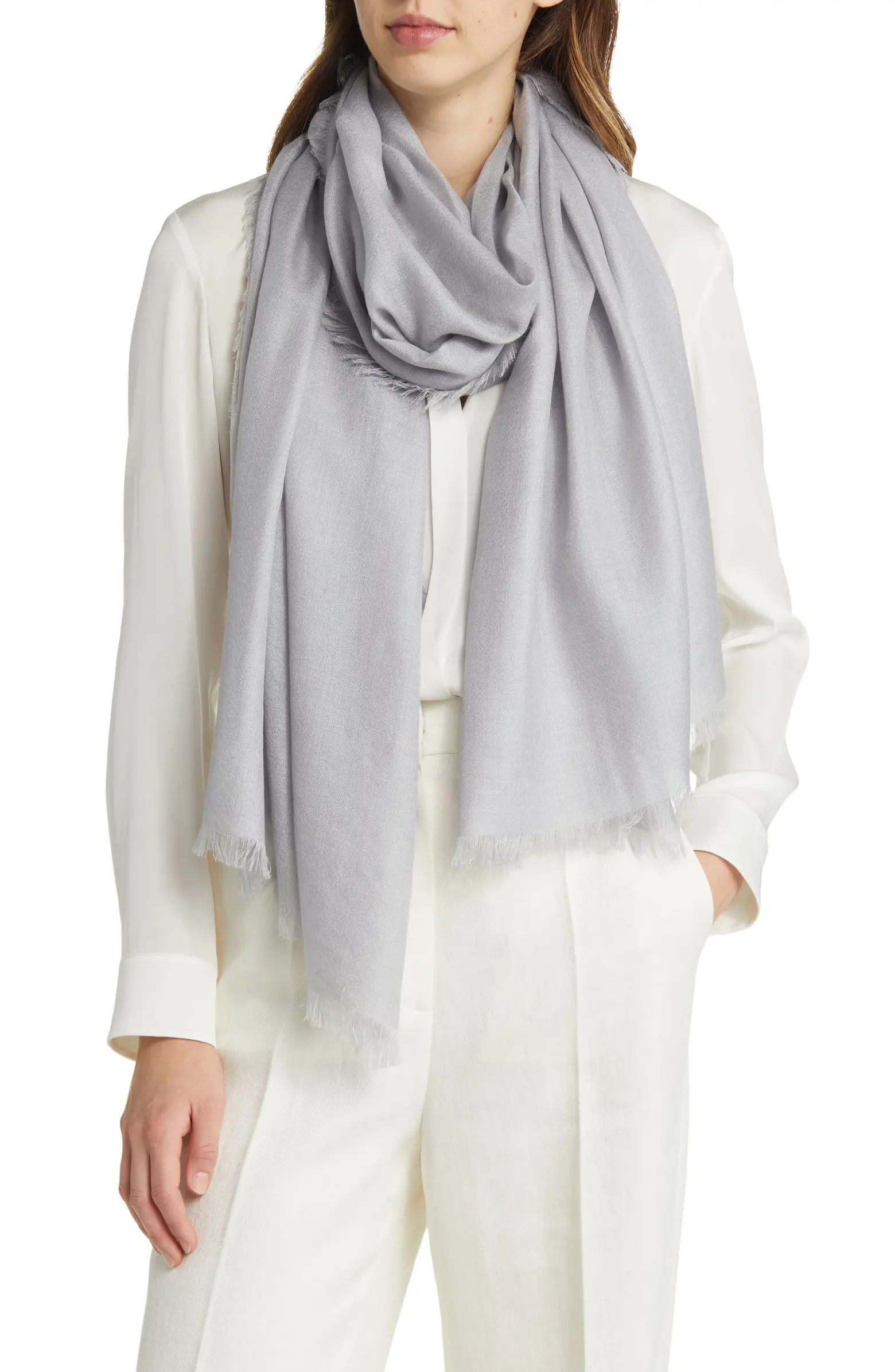 Cashmere & Silk Wrap | Nordstrom