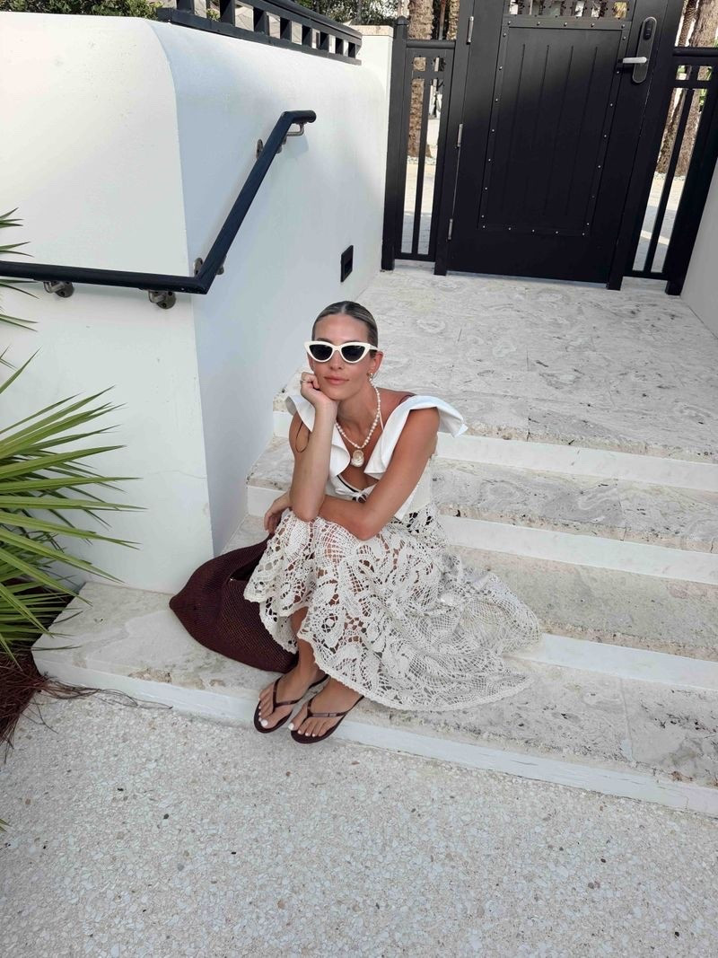dreamy white dress for summer 🤍

#LTKootd #LTKgrwm #LTKSeasonal