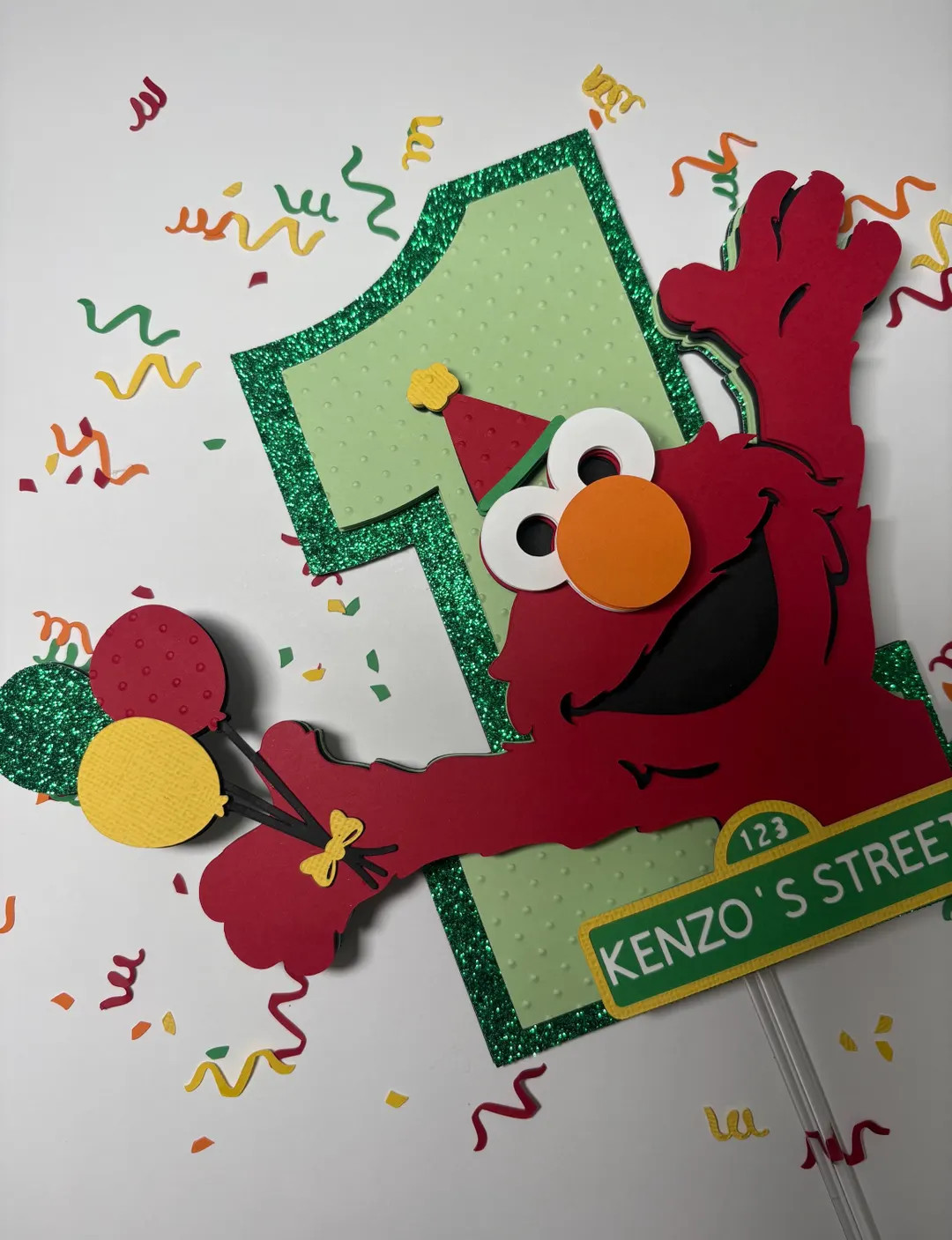 Sesame Street Cake Topper: Personalized Birthday Party Decor - Etsy | Etsy (US)