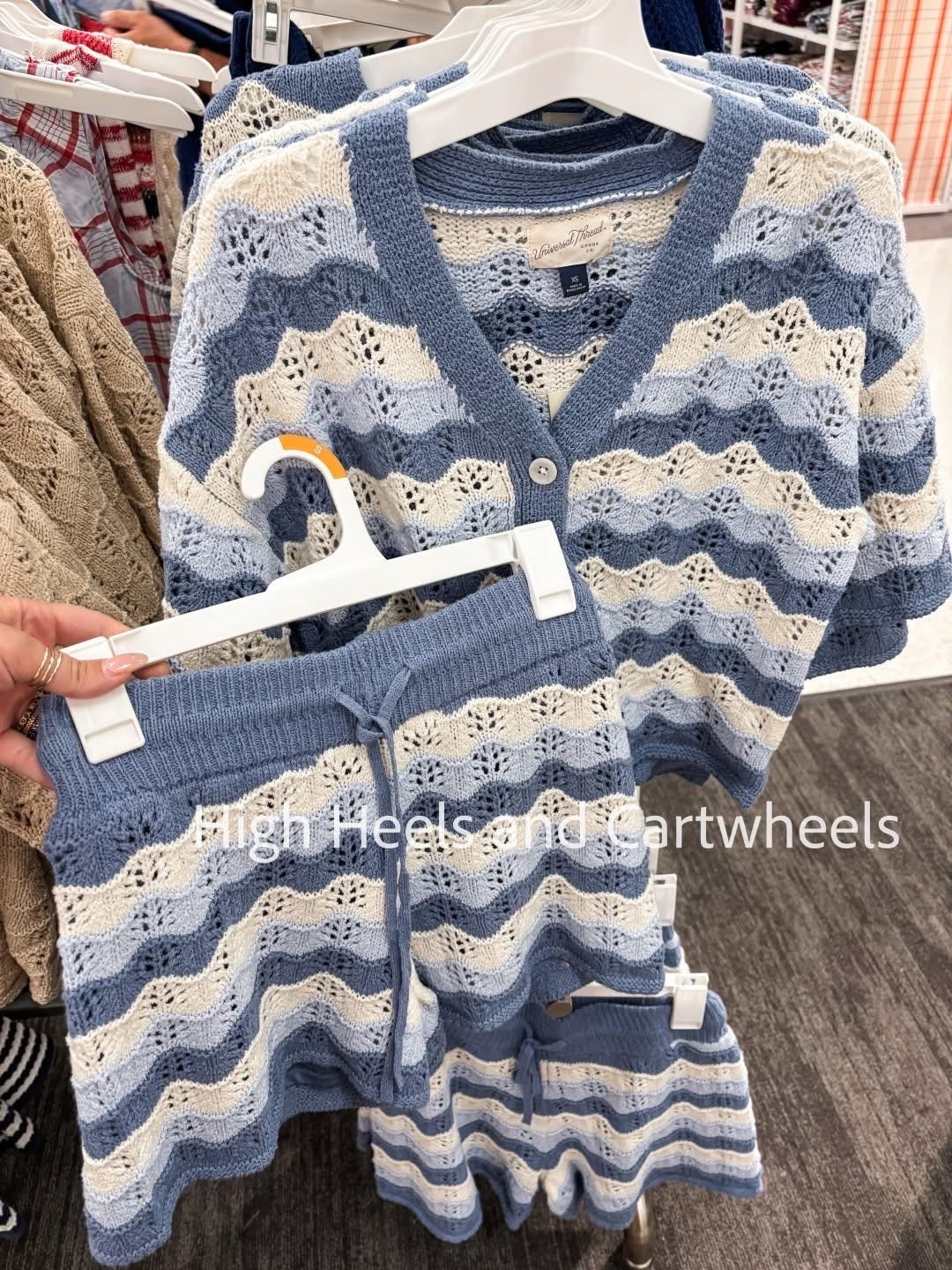 Refresh your closet with this stylish set! Both pieces are great material