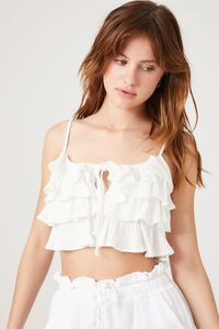 Ruffle-Tiered Cropped Cami | Forever 21 (US)