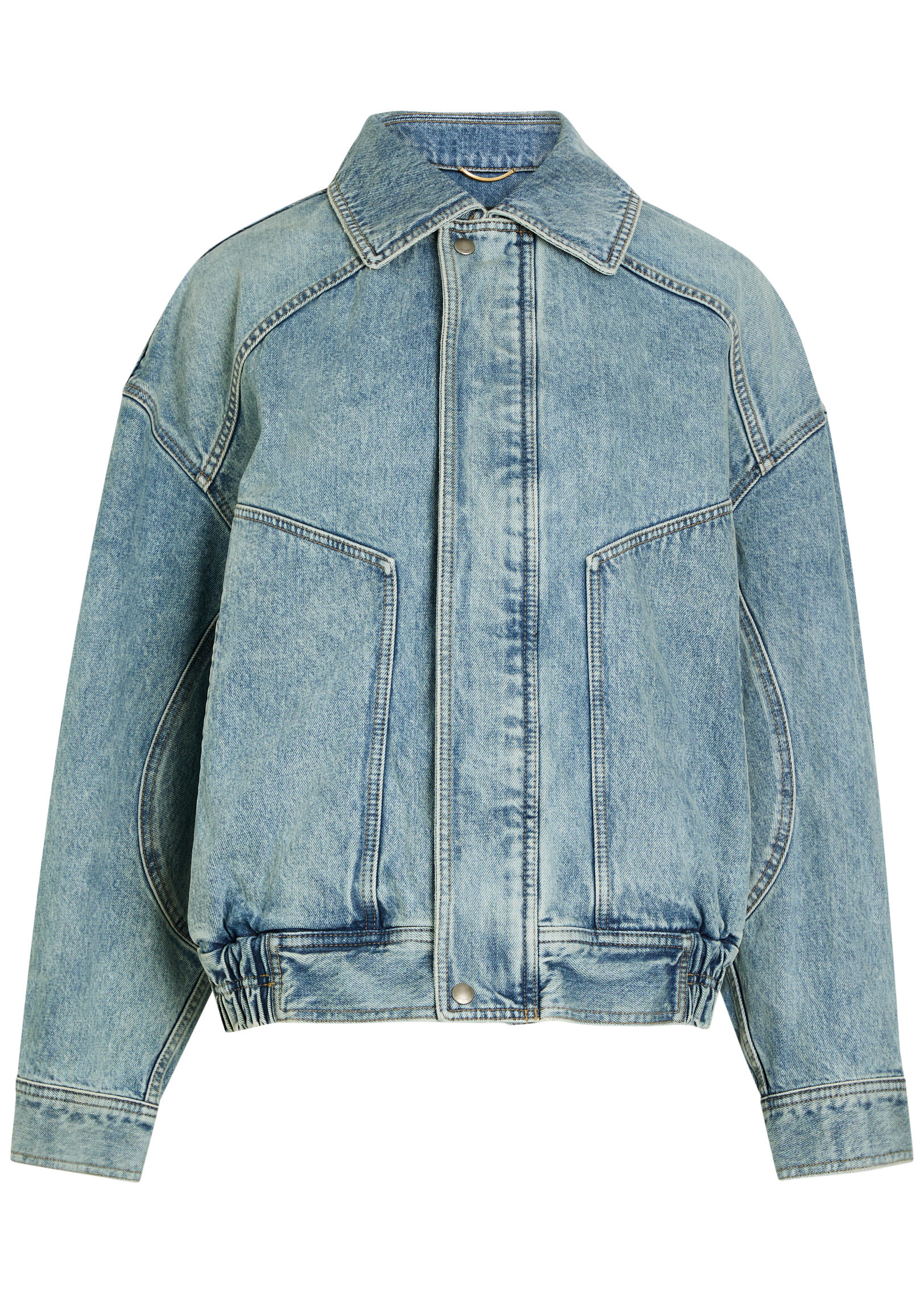 RELAX ZIP BLOUSON_64091_DENM | Harvey Nichols