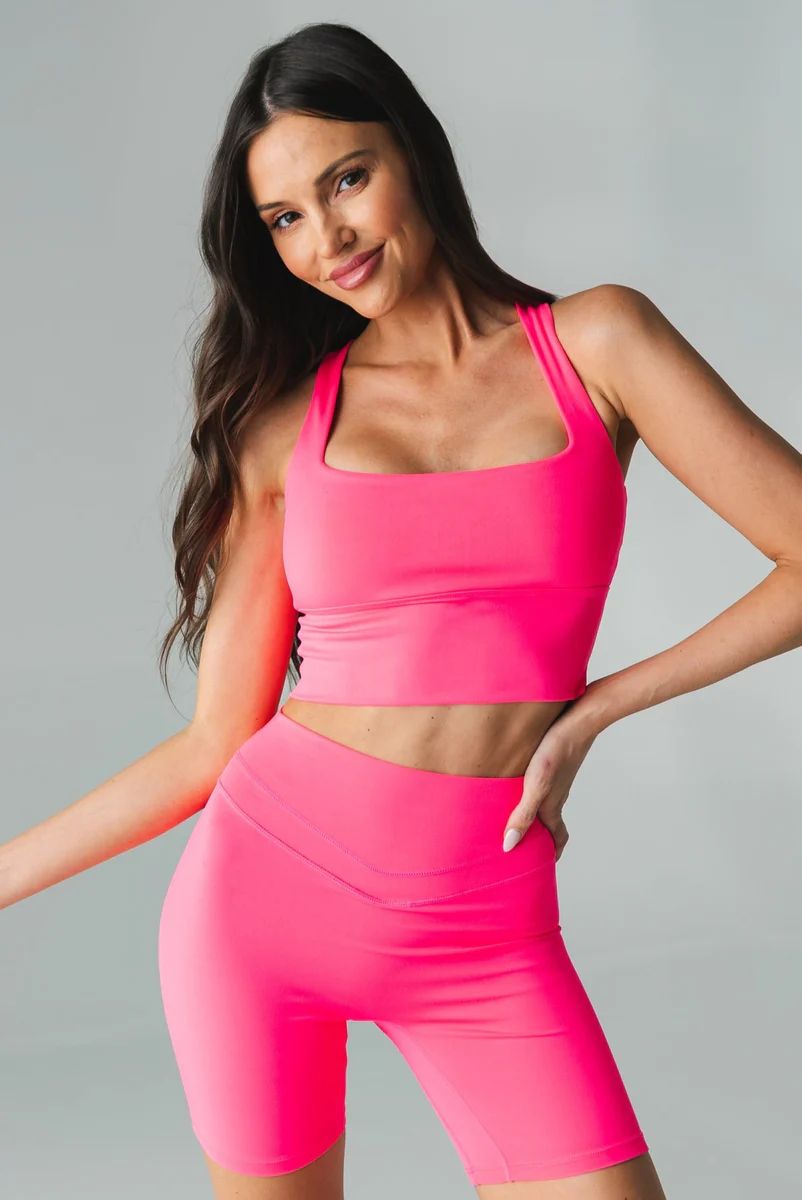 Vitality Pulse™ Racer Longline - Neon Pink | Vitality