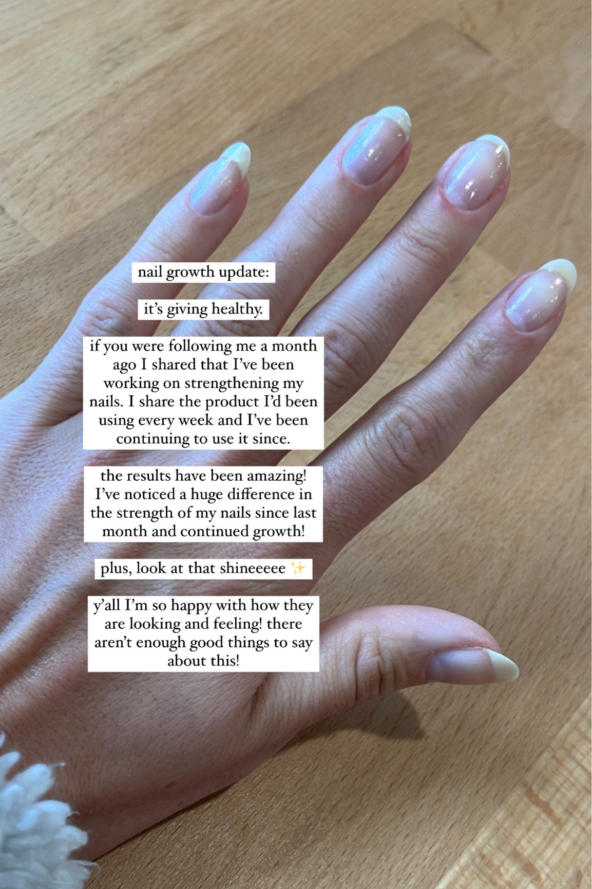 Nail strengthening 