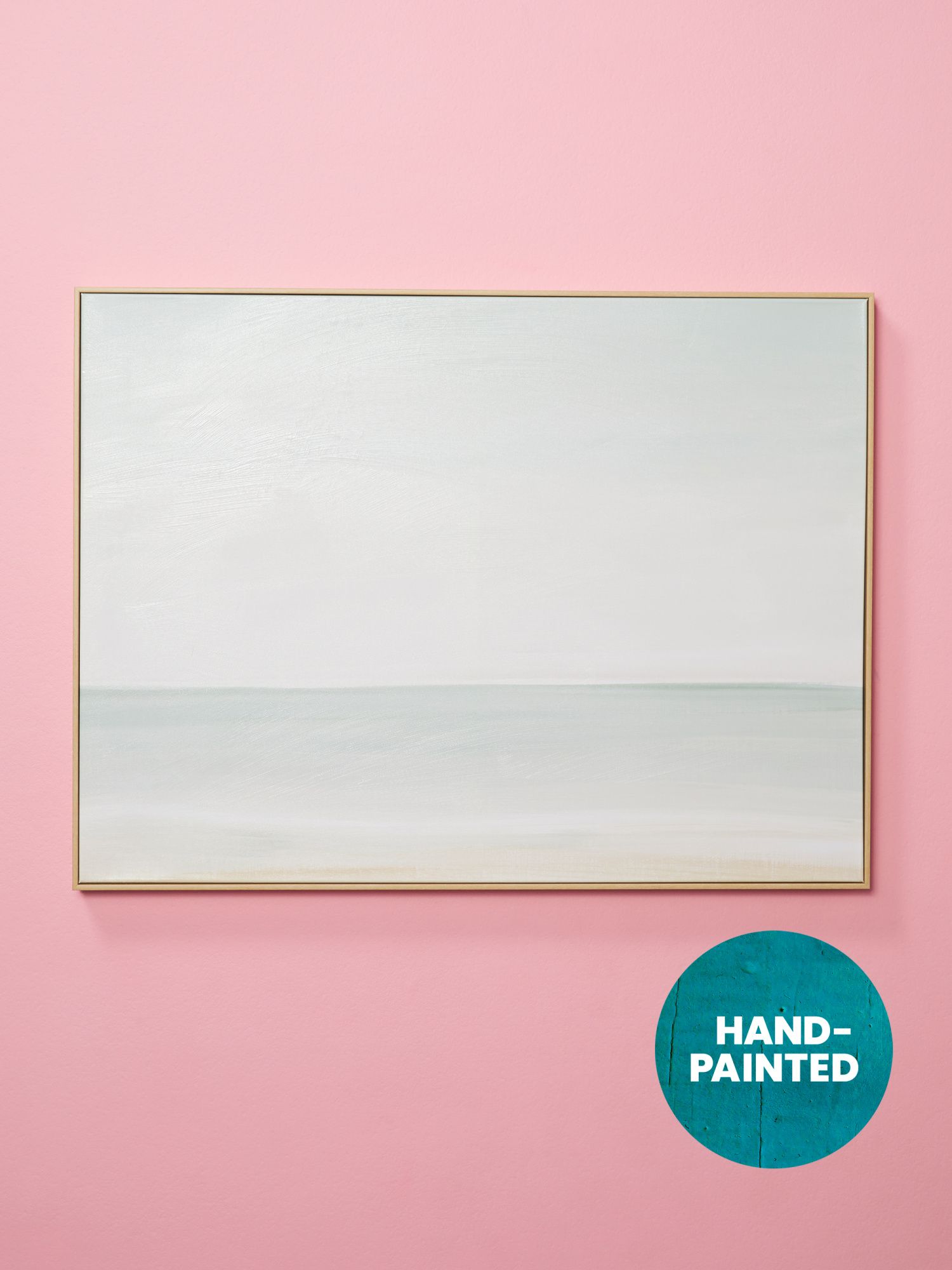 30x40 Canvas Ocean Horizon Art In Wood Frame | Living Room | HomeGoods | HomeGoods