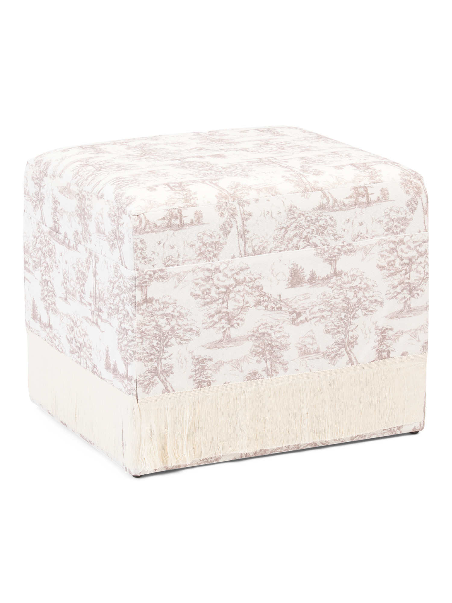 21x18 Ruth Fringe Ottoman | Poufs & Ottomans  | Marshalls | Marshalls