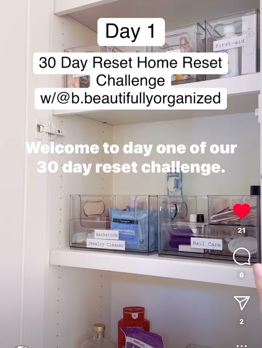 Welcome to Day 1 of our 30 Day Home Reset Challenge! Are you ready to start 2025 in a clean LC organized, declutter free home? Follow along and let’s get started! 

#LTKWatchNow #LTKFindsUnder50 #LTKHome