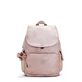Kipling Women's City Pack Backpack, Lightweight Versatile Daypack, Nylon School Bag, Pale Rose Met,  | Amazon (US)