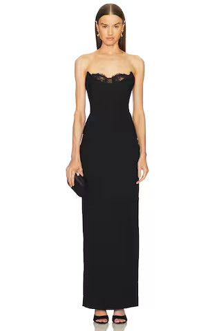 x REVOLVE Louisa Gown in Black | Revolve Clothing (Global)
