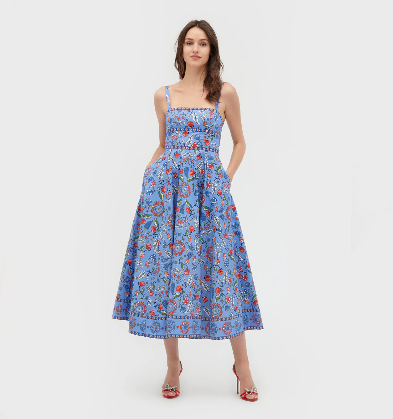 The Margot Dress - Swedish Floral | Hill House Home
