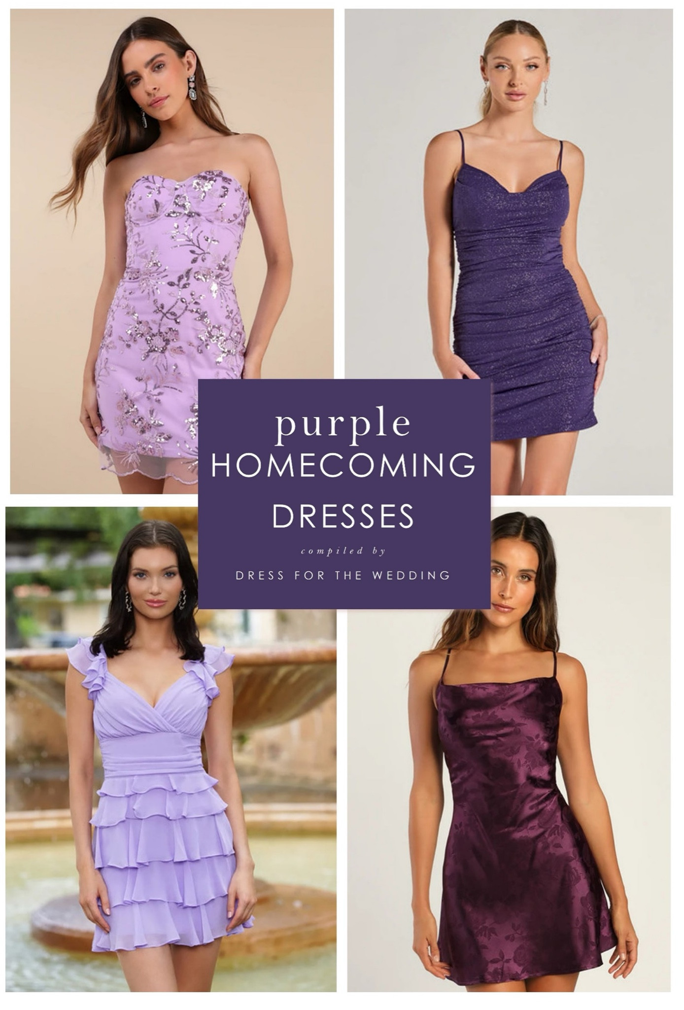 Purple homecoming dress
Purple mini dress 
Party dress 
Birthday dress 
Homecoming dresses 
Bachelorette party dress 
Sorority rush dress 
Party dress 
Mini dress 
Lulus dress 
Windsor dress 
Lady Black Tie dress 
Lavender dress 
Satin dress 
Sequin dress 

#LTKU #LTKParties #LTKFindsUnder100