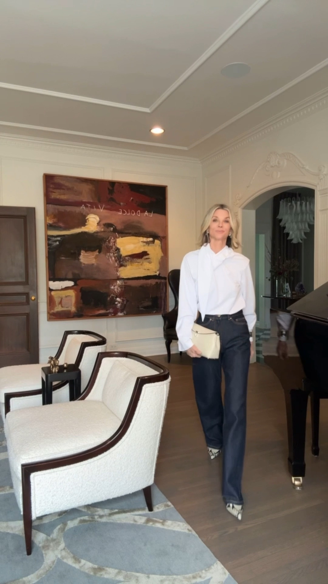 This affordable and versatile T-shirt is doing all the work, along with these affordable jeans that fit like a glove!!

#LTKPetite #LTKootd #LTKOver40