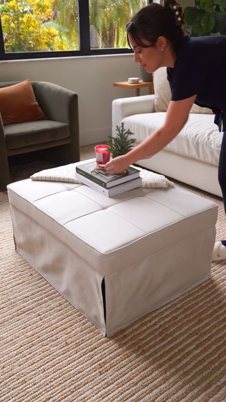 This high-quality 4-in-1 ottoman is a dream for small spaces! It offers hidden storage and it transforms into a comfy bed, lounger, or chair – perfect for hosting guests or lounging.
#homefurniture #springrefresh #amazonessentials #affordableviralfinds

#LTKSeasonal #LTKStyleTip #LTKHome