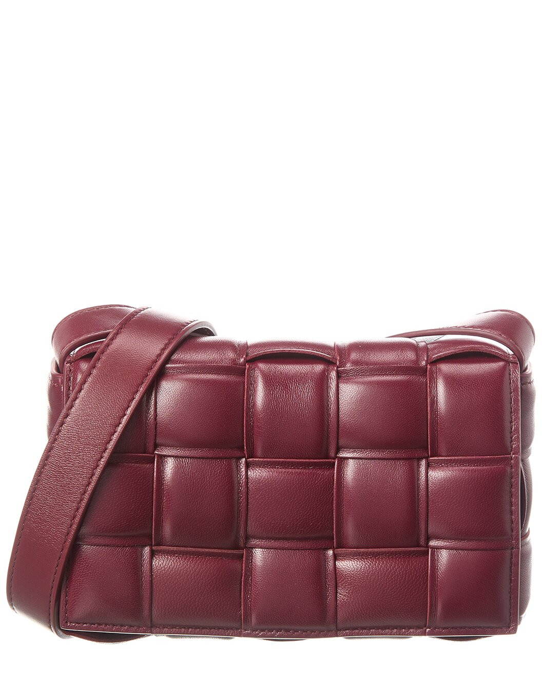 Padded Cassette Small Leather Crossbody | Gilt & Gilt City