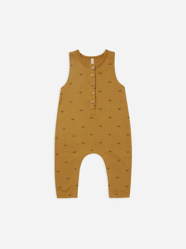 sleeveless jumpsuit | suns | Quincy Mae